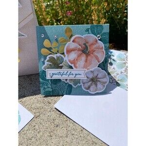 Set of 3 - 3-Thank you cards with 3-gift sacks